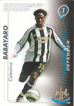 Celestine Babayaro Newcastle United 2005/06 Shoot Out #240